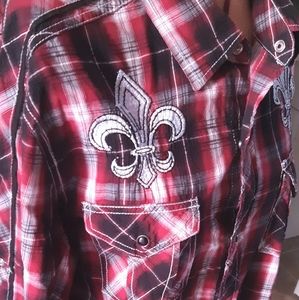 Mens Casual Button Down